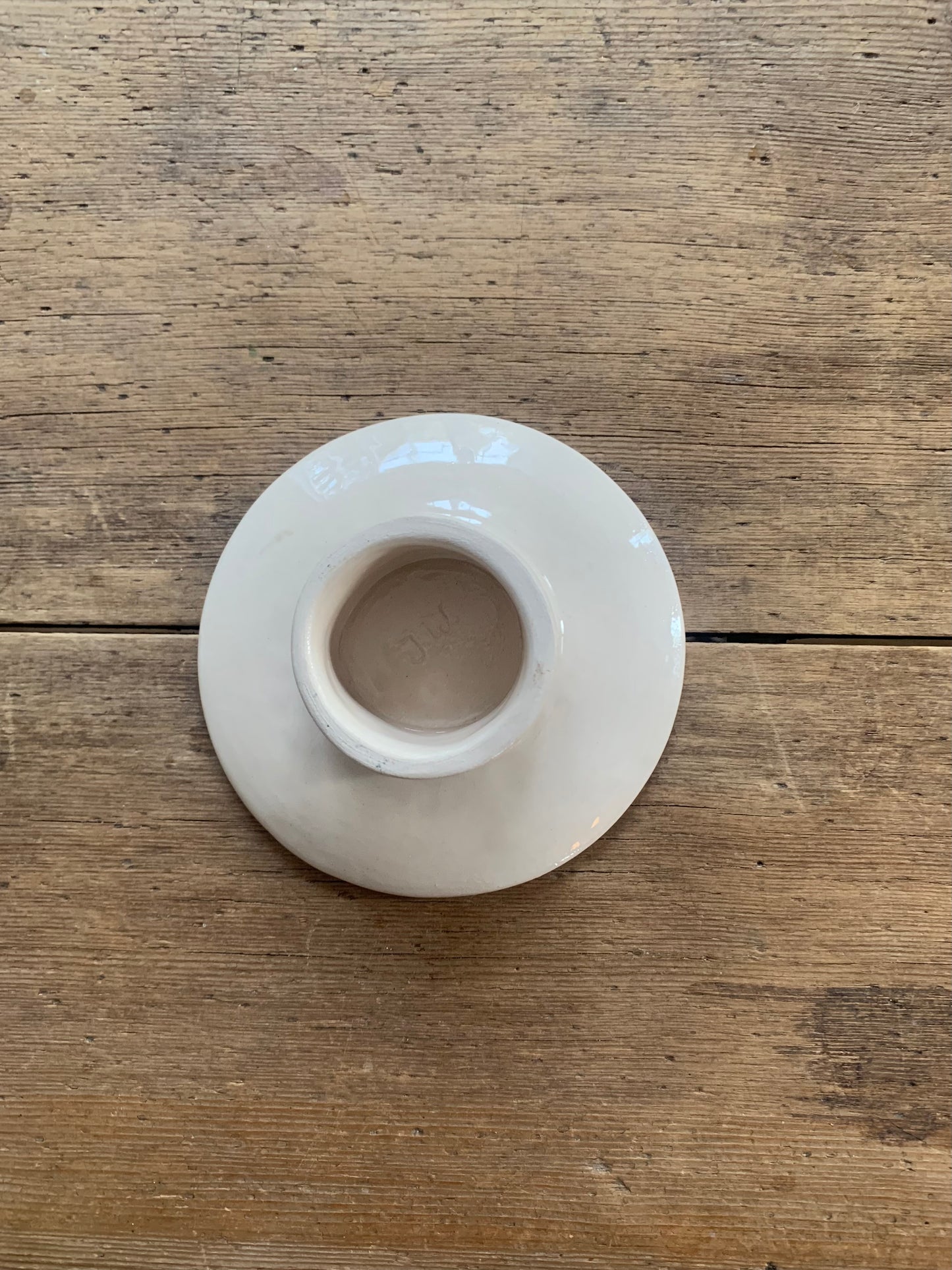 Small Cherry Plate on high Foot