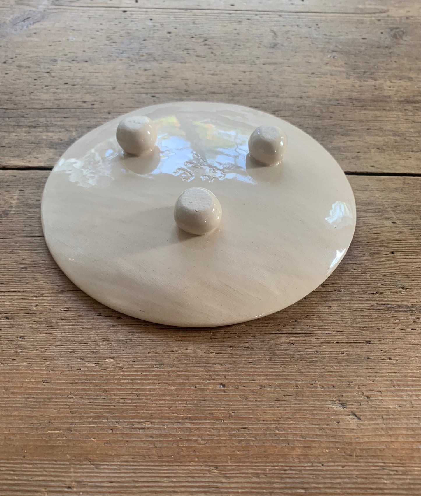 Small Satsumas Plate on round feet