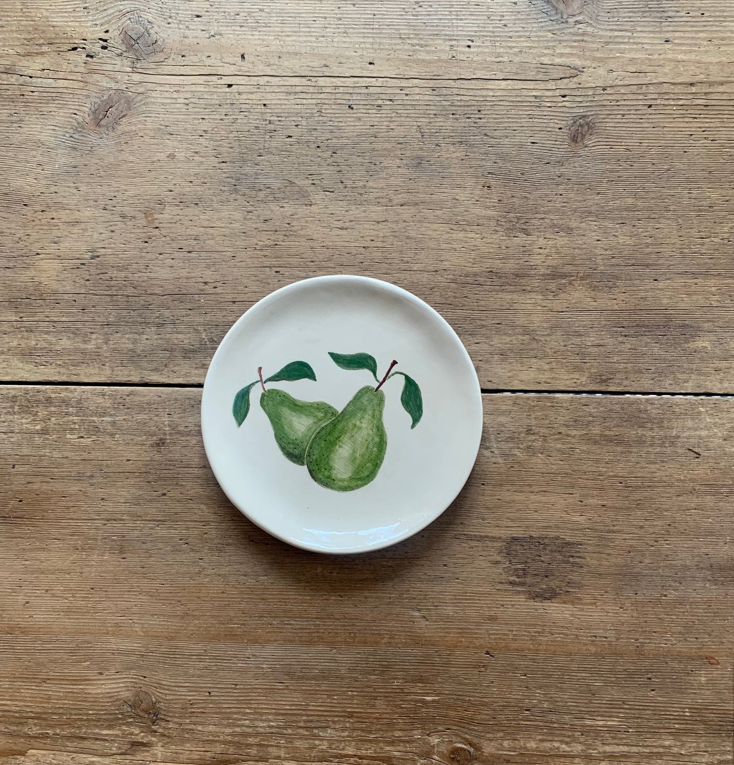 Small Pear Plate